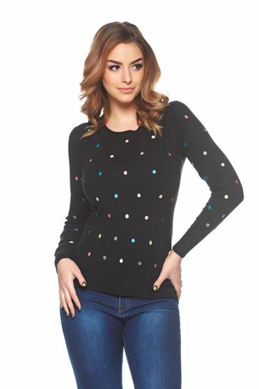 Soft Sensation Black Sweater