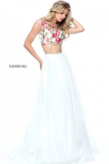 Sherri Hill 51243 White Dress