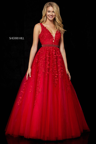 Sherri Hill 11335 Red Dress