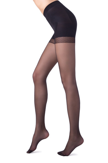 Modeller 20 den black women`s tights runstop