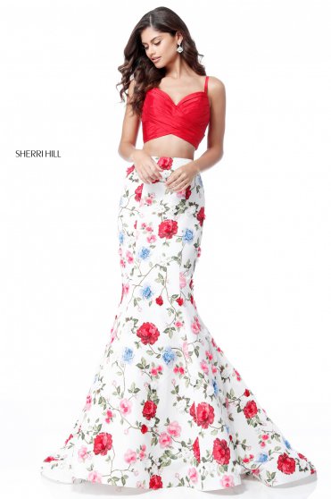 Sherri Hill 51710 White Dress