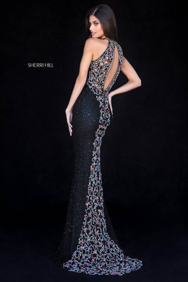 Sherri Hill 51739 Black Dress