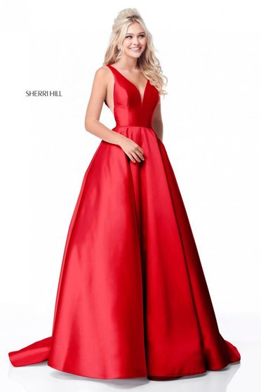 Sherri Hill 51856 Red Dress
