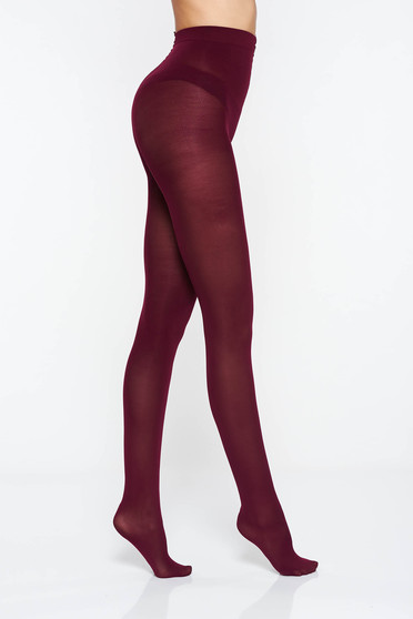 Burgundy women`s tights