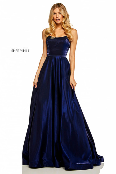 Sherri Hill 52457 DarkBlue Dress