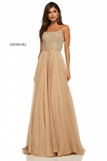 Sherri Hill 52591 Nude Dress