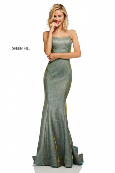 Sherri Hill 52614 Silver Dress
