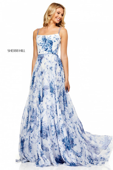 Sherri Hill 52621 White Dress