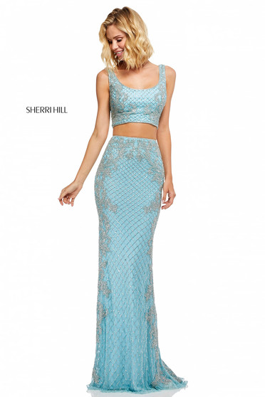 Sherri Hill 52686 LightBlue Dress
