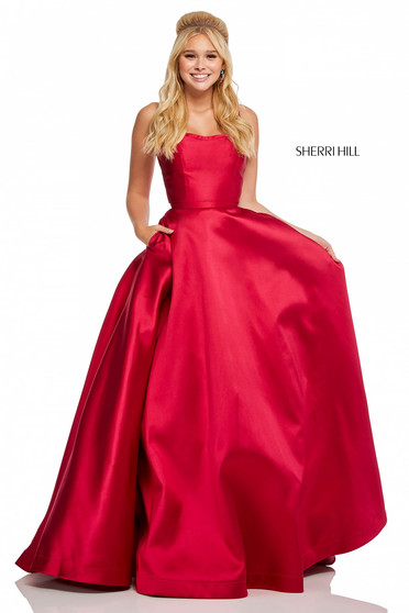 Sherri Hill 52715 Red Dress