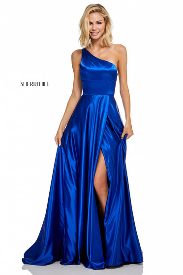 Sherri Hill 52750 Blue Dress