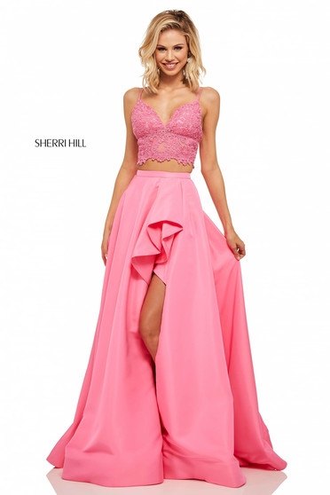 Sherri Hill 52754 Pink Dress