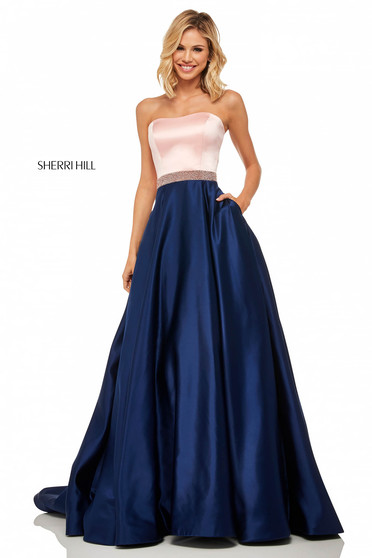 Sherri Hill 52776 Blue Dress