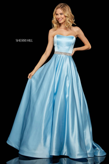 Sherri Hill 52776 LightBlue Dress