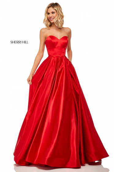 Sherri Hill 52850 Red Dress