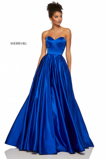 Sherri Hill 52850 Blue Dress