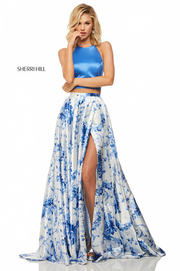 Sherri Hill 52894 Blue Dress