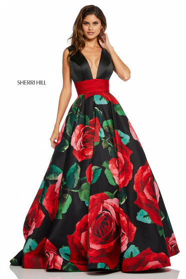 Sherri Hill 52898 Black Dress