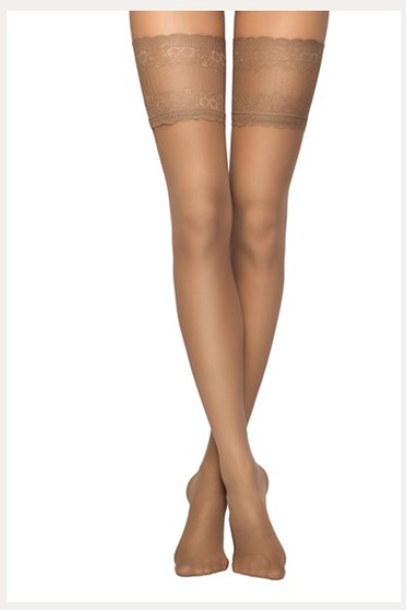 Brown women`s tights