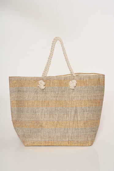 Medium grab handles bag beach wear
